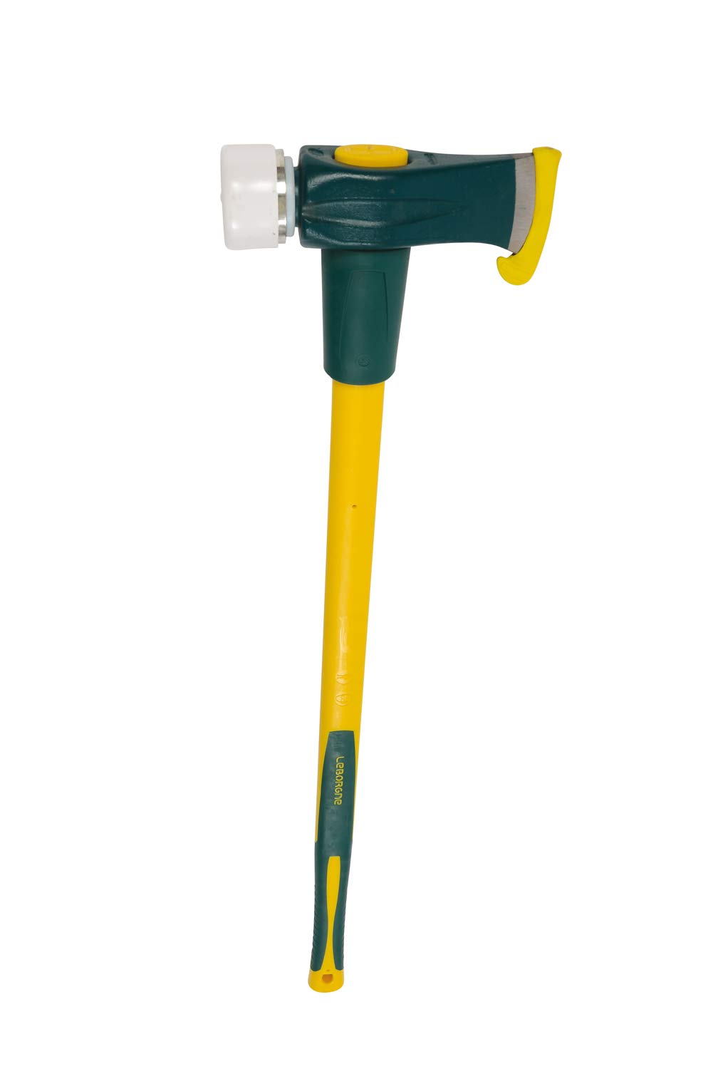 Leborgne 231306 Merlin éclateur 3 kg avec manche Novamax - Jaune et vert