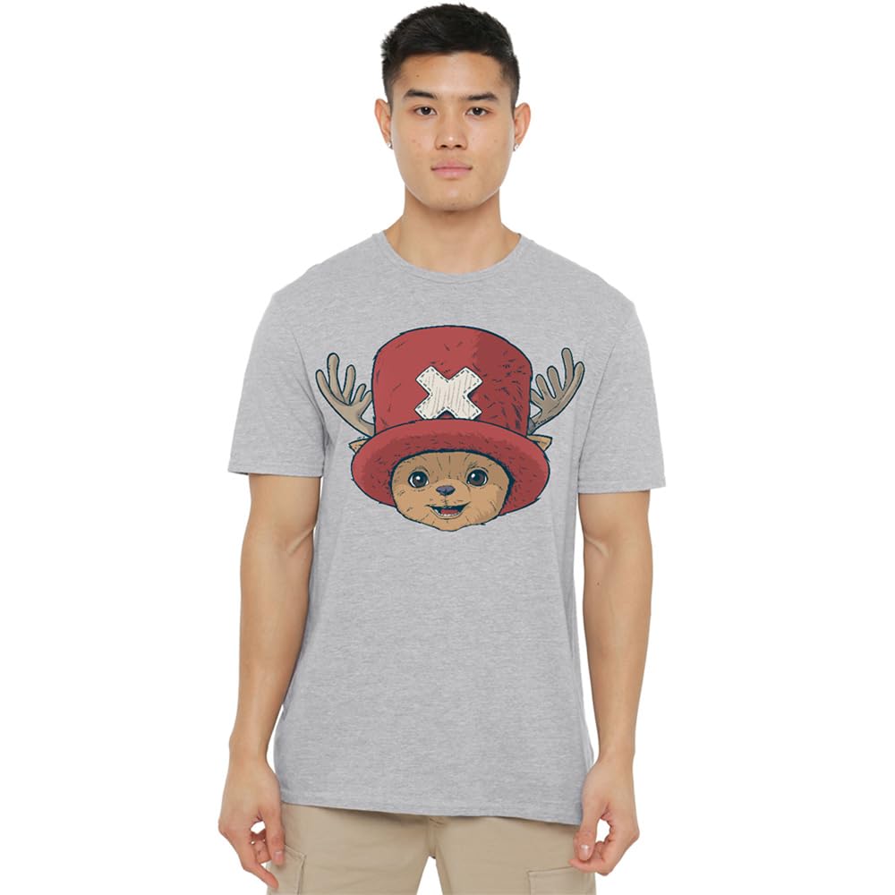 One Piece Chopper Head Unisex T-Shirt, Athletic Heather, XX-Large