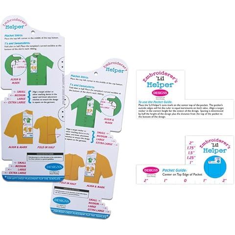 Embroiderer's Helper Bundle for Placing Machine Embroidery Designs Cover