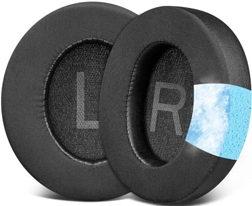 SOULWIT Cooling Gel Earpads Replacement for Anker Soundcore Space Q45 Headphones, Ear Pads Cushions with Ice Silk Fabric