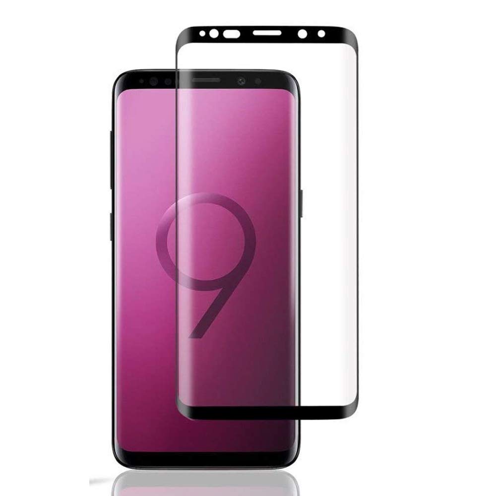 UPONEW for Samsung Galaxy S9 Tempered Glass Screen Protector - [2 Pack] Tempered Glass Screen Protector Frontier Protective Protector Clear Cover for Samsung Galaxy S9 -G960 G960U G960F G960W