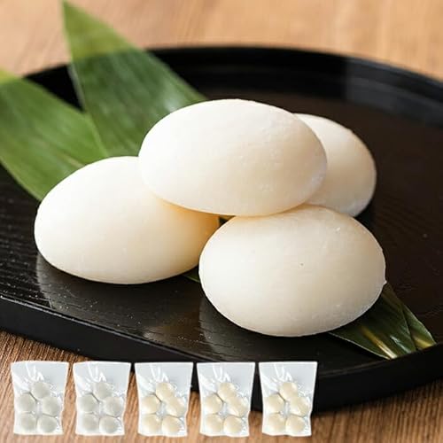 ちろす家 あんこ餅(100g×10個)・まる餅(60g×15個)セット おもち 餡子 丸餅 つきたて 和菓子 真空パック 冷凍