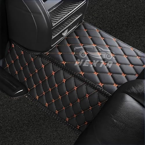 Image of 7D Premium Imported Car Foot Mat for Audi A3 Auto (2016-2026)|Luxurious & Elegant Look | 100% Waterproof and Dust Proof | Custom Fitted Car Floor Mat-Black and Tan Stich