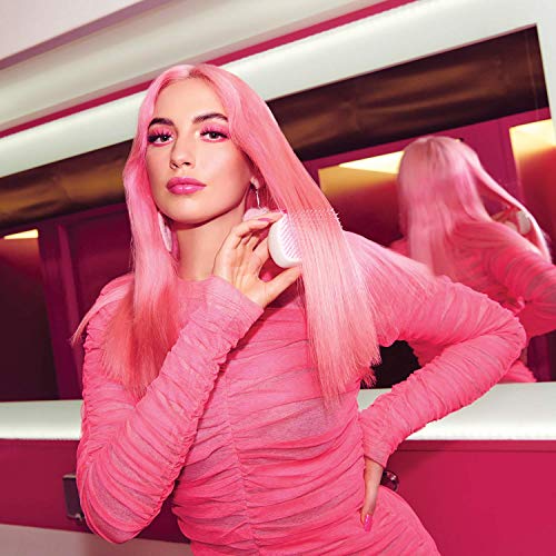 Tangle Teezer The Compact Styler Detangling Brush, Dry And Wet Hair Brush Detangler For Traveling And Small Hands, Ivory Rose Gold #TOP5