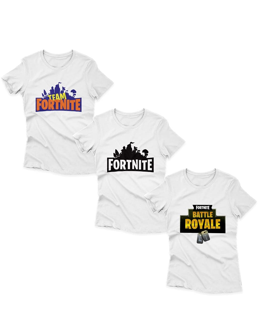 Fortnite Best Combo Pack of 3 Kids Adult TShirt | Fortnite | Cute Games Tshirt (5-6 yrs, 5_years)