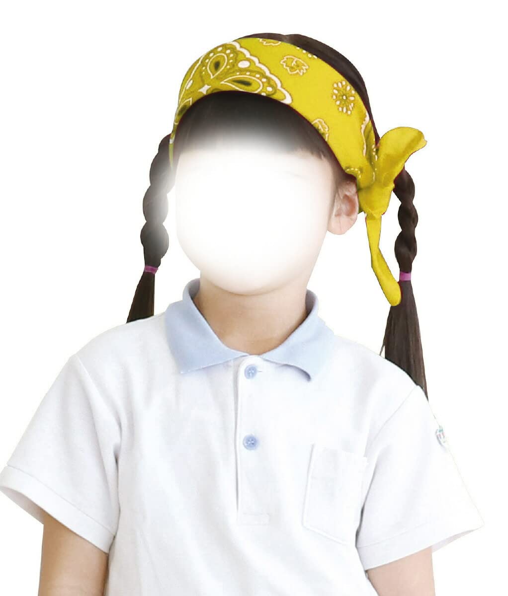 Amazon.co.jp: バンダナ 青(1241) 55×55cm ポリエステル製