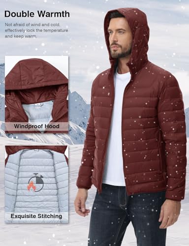 Rdruko-Mens-Down-Puffer-Jacket-with-Hood-Packable-Lightweight-Puffy-Bubble-Hooded-Winter-Coat-Light-Thin-Insulated