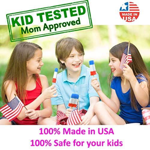 image for American Ice Pops American Ice Pop Maker - Frozen Popsicle Mold Kit Mo
