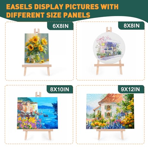 image for ESRICH Acrylic Paint Canvas Set,52 Piece Professional Painting Supplie