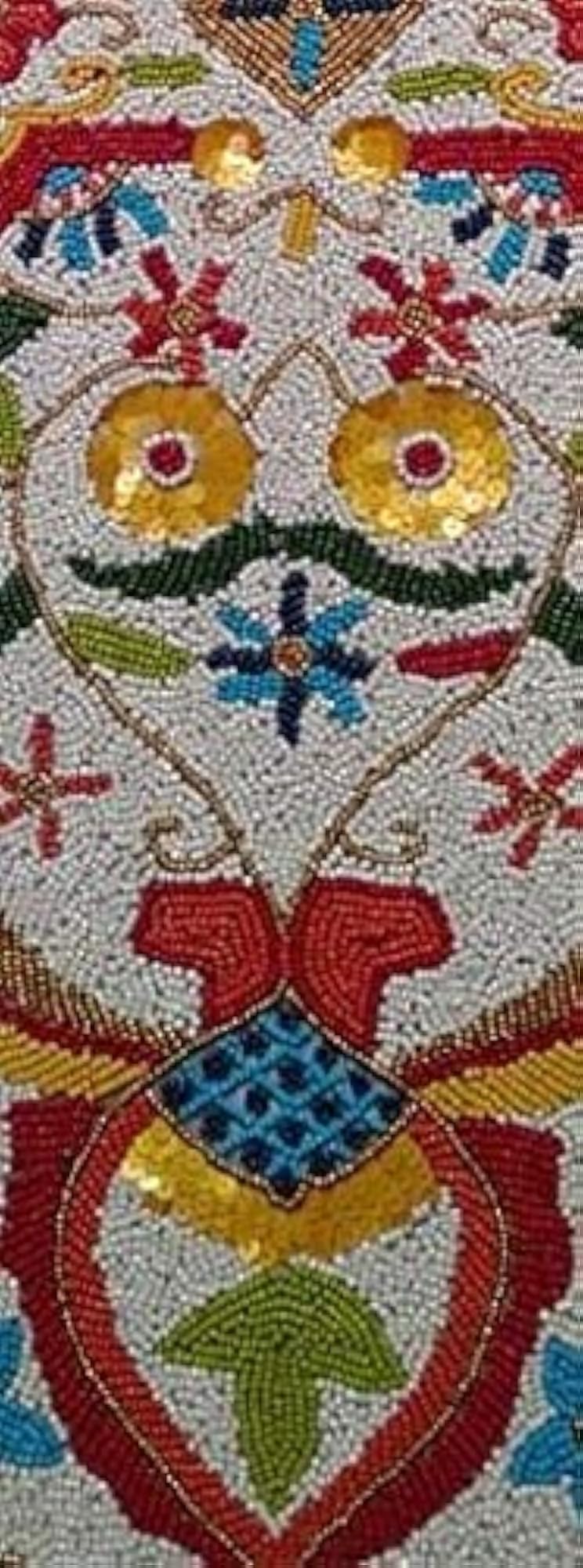 Handcrafted Beaded Table Runner for Center and Dining Table