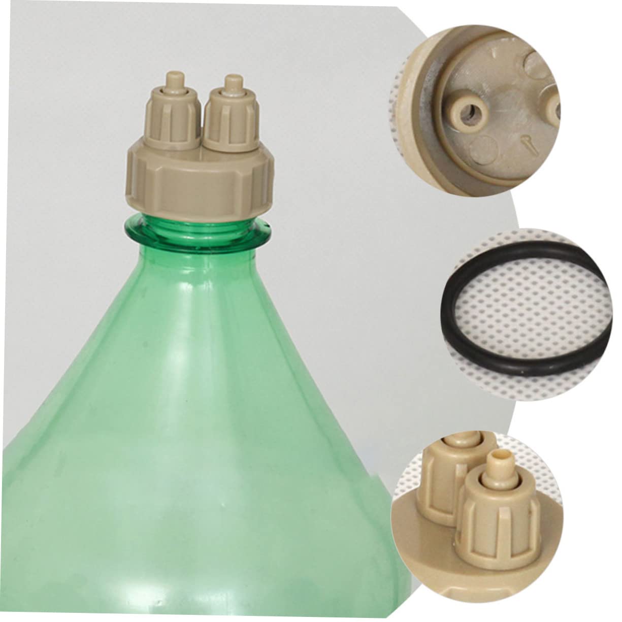 PartyKindom 3 Stze Kohlendioxid Selber Machen Co2 Flasche Aquaristik  Zubehr Co Dnger Kappen Zucht Verschleifester Co2-generator  Professionelle Co2 ...