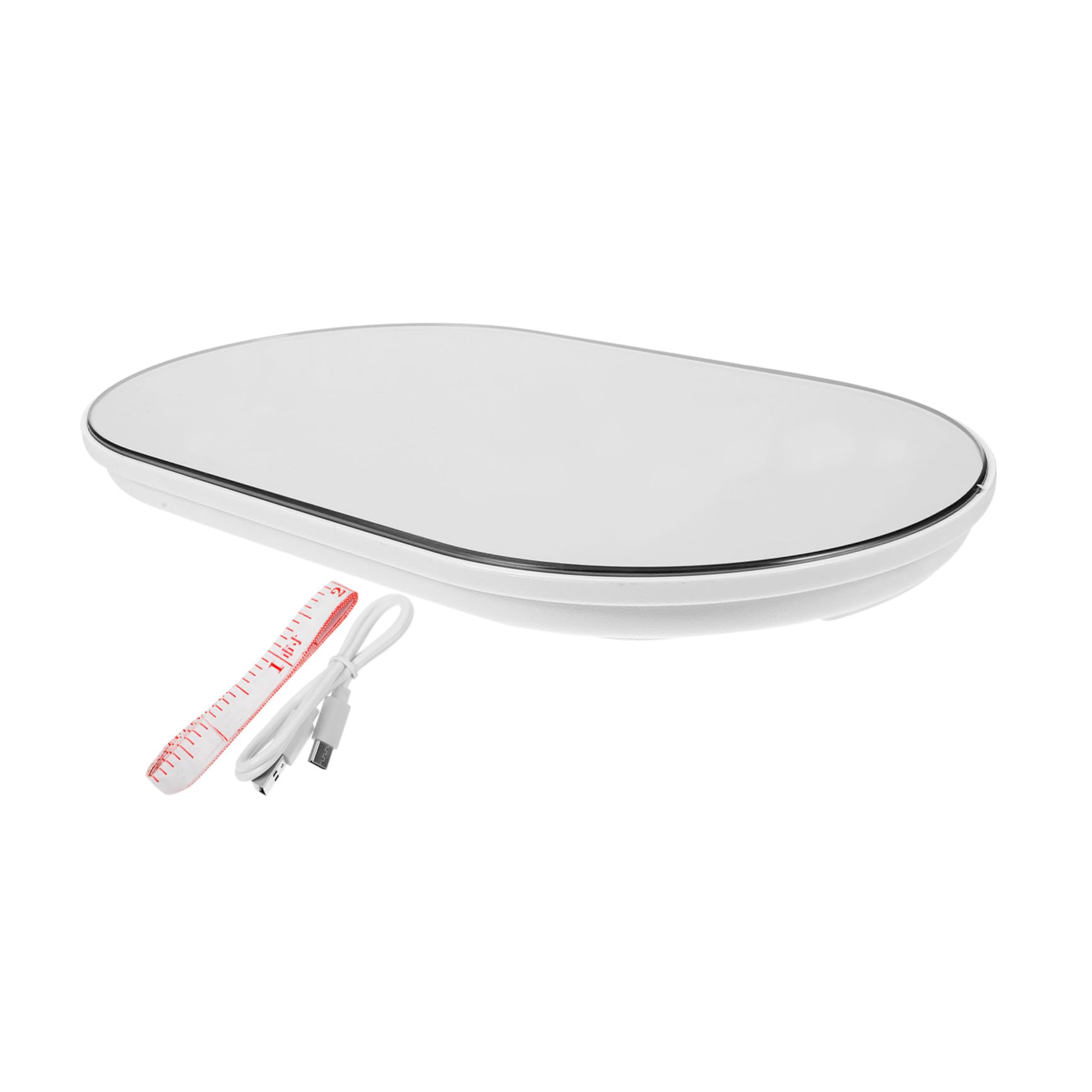 Bilancia Digitale Portatile per Pesapersone Display Digitale Facile da Leggere e Vetro Temperato, per Salute e Fitness, Design Nero Semplice e Stile Elegante