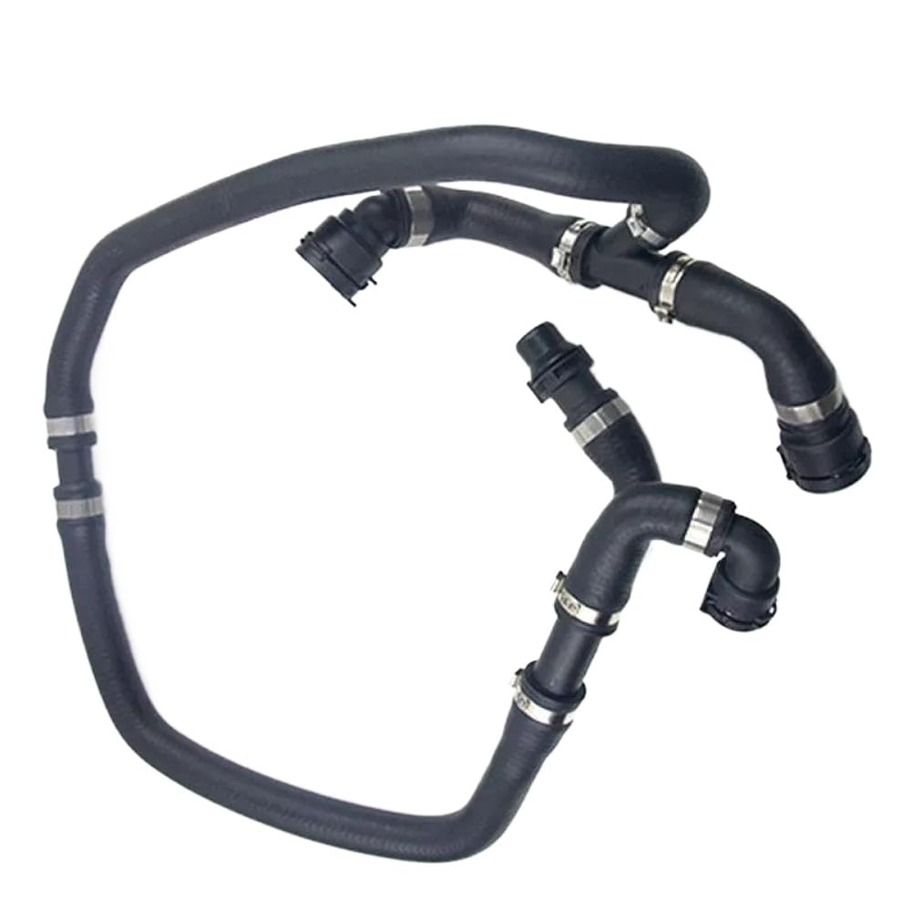 Upktyhwye Onecolor Coolant Hose 17127542206 17127560161 17127560160 17127542208 Compatible With E60 E63 E64 E46 F10 F01 N20 N46 N52 N54 N55 2004-2007