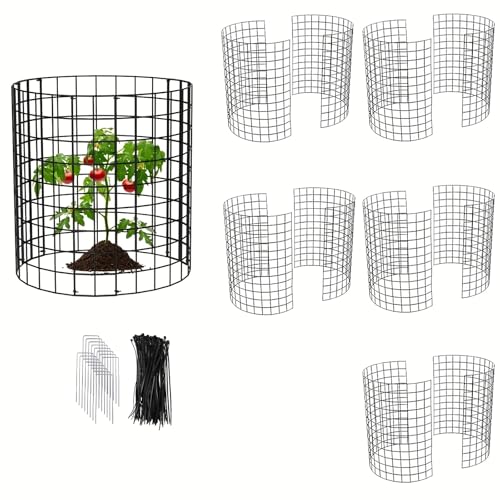 HANQ Cage à Plantes Contre Animaux,Protecteurs de Plantes Contre Les Animaux,42.8 x 33cm Grillage...