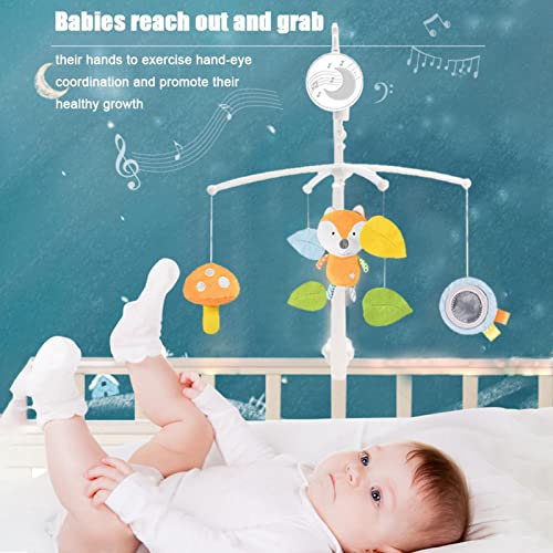 Mobile lit bébé avec hochets suspendus pour des nuits calmes - 2