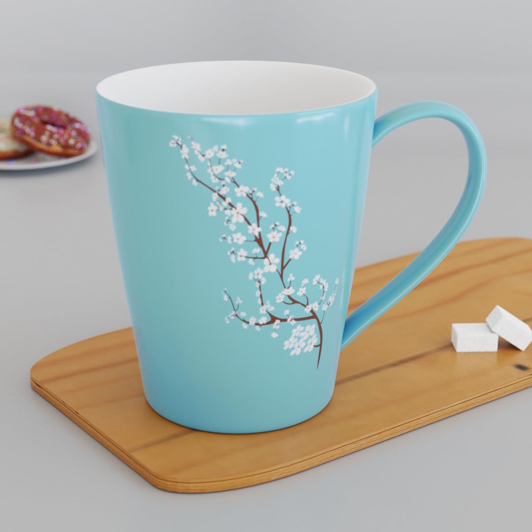 The Earth Store Blossom Yellow Coffee Mug Set of 2 Ceramic Tea Mugs, Milk Mugs, Mugs to Gift for Diwali, Microwave Safe Coffee Mugs, Diwali Gifts Set | Mugs for Coffee Diwali Gifts Item | 330 ML (B0CXTKY57L) Amazon Price History, Amazon Price Tracker