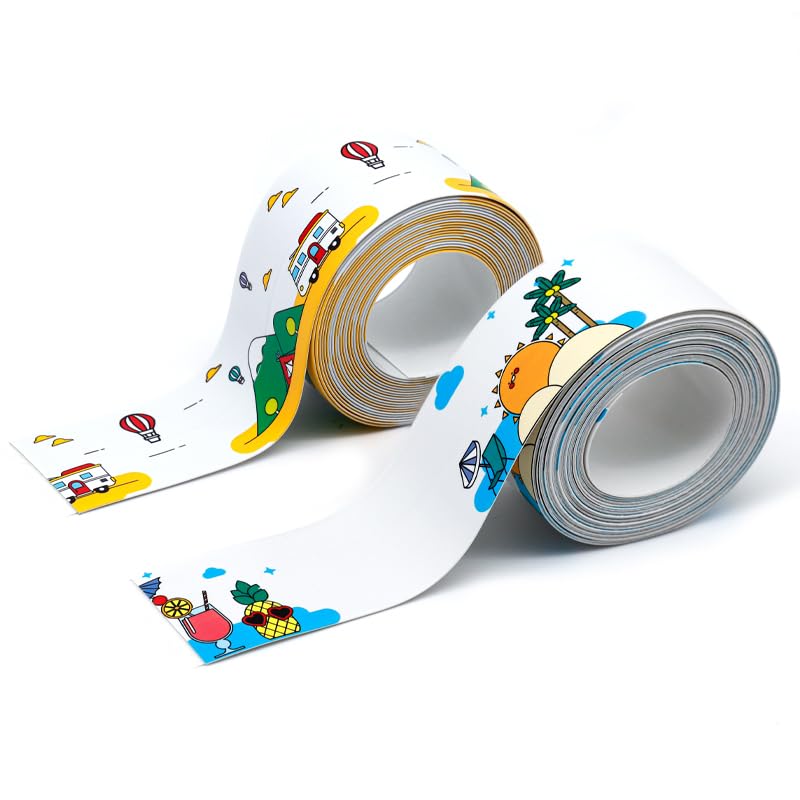Image of HASTHIP Waterproof Self Adhesive Caulk Tape, 3 Rolls, 1.5 inch x 10.5Ft