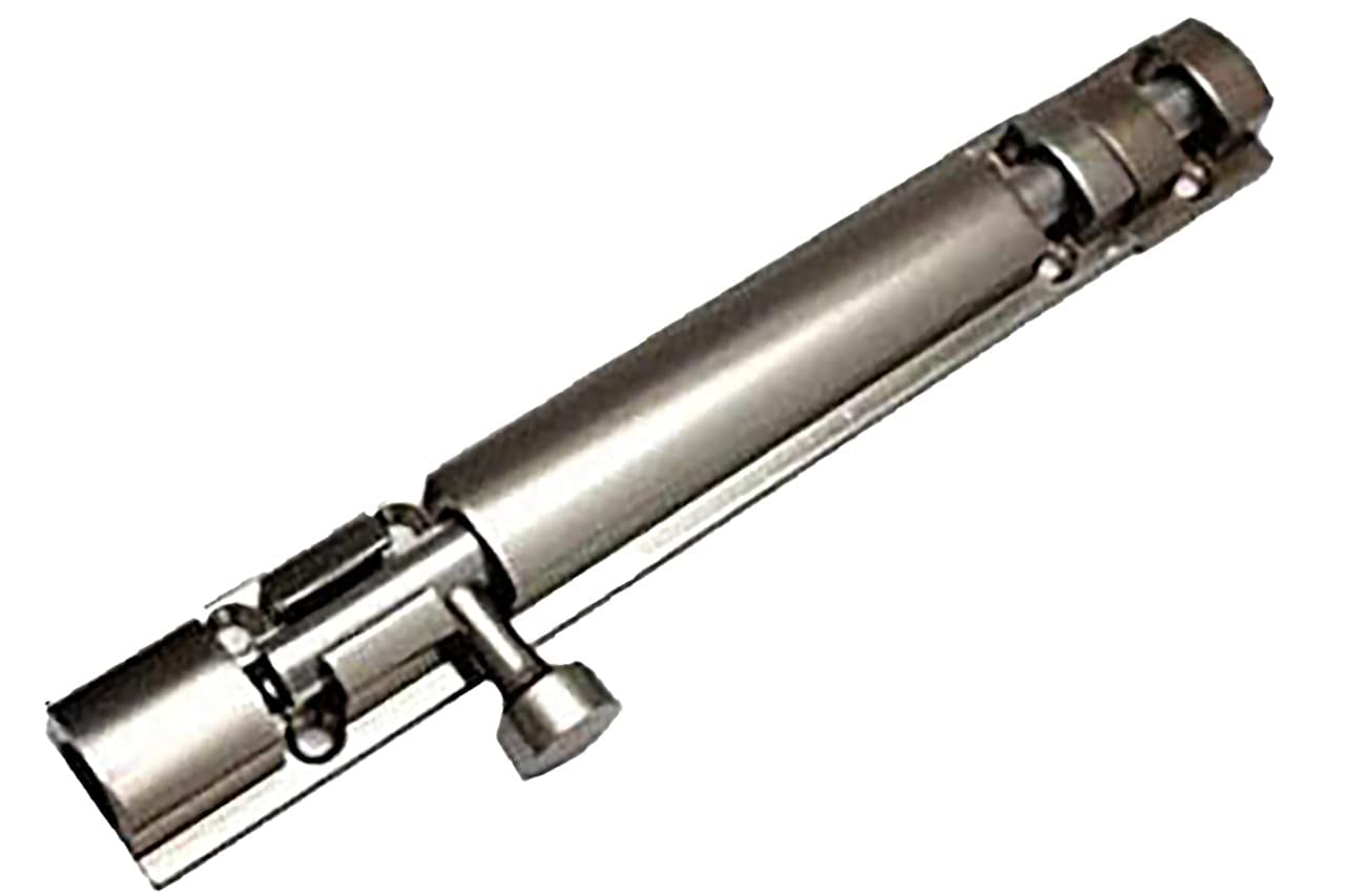 Vintage Hardware Door Aluminum Tower Bolt Half Round 6 inc pcs of (10)