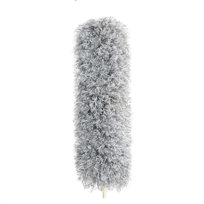 Image of Microfiber Ceiling Duster for Home Dust Cleaning Fan Cleaner with extendable Pole 30-100 Inch with Anti Scratch Bendable Washable Duster Without Cobweb Stick (Small)