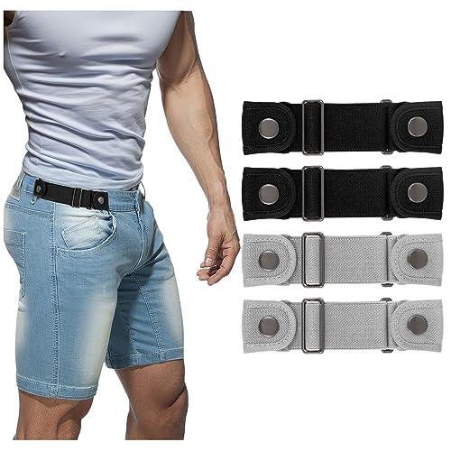 Image of Beltroad No Buckle Belts for Men Women Stretch Sides Belt without Buckle