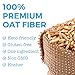 Oat Fiber (2.5 lb) For Baking Low Carb and Keto, 0g Net Carbs, Keto Friendly, Essential for Low-Carb Bread, Gluten Free, Non-GMO, Ultra-Fine Powder