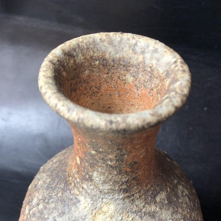 備前焼 一輪挿し 花器 花瓶 花卉 壺 壷 臺 ツボ 詳細不明