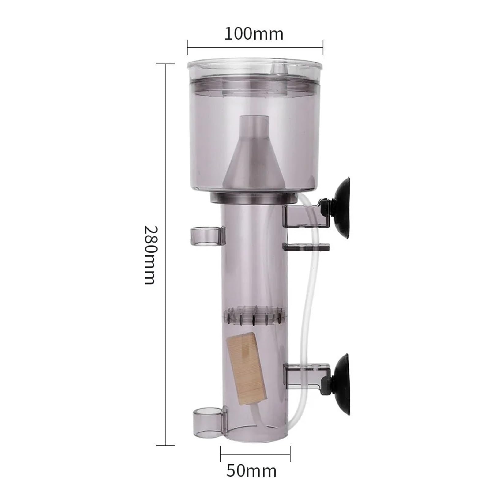 Filtro de acuario, espumador de proteínas de acuario, impulsado por aire