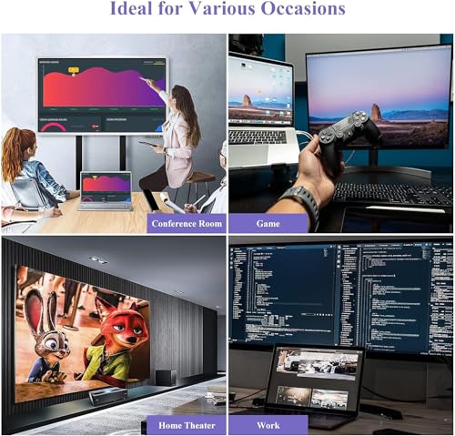 Image of Wavlink USB 3.0 to Dual HDMI UHD Universal Video Graphics Adapter Supports up to 6 Monitor displays, 4K@30Hz and 1080@60Hz External Video Card Adapter Support Windows,Mac, Chrome OS, Android 7.1 Above