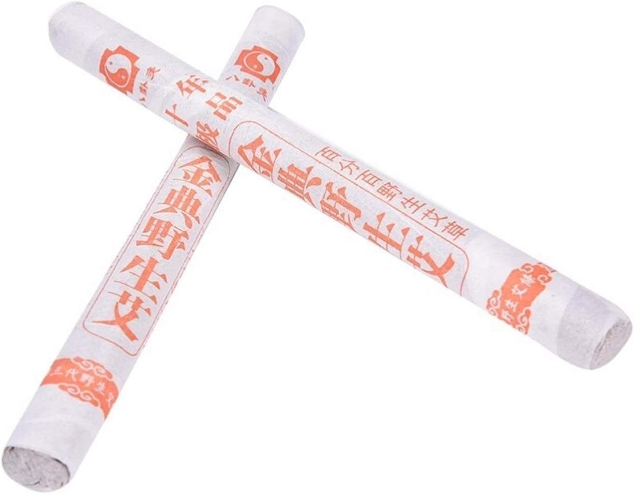 Argentyńskiej Szkoły Świętej, Moxibustion Sticks o niskiej zawartości dymu, opakowanie 10 naturalnych sztyftów moxa do łagodzenia bólu