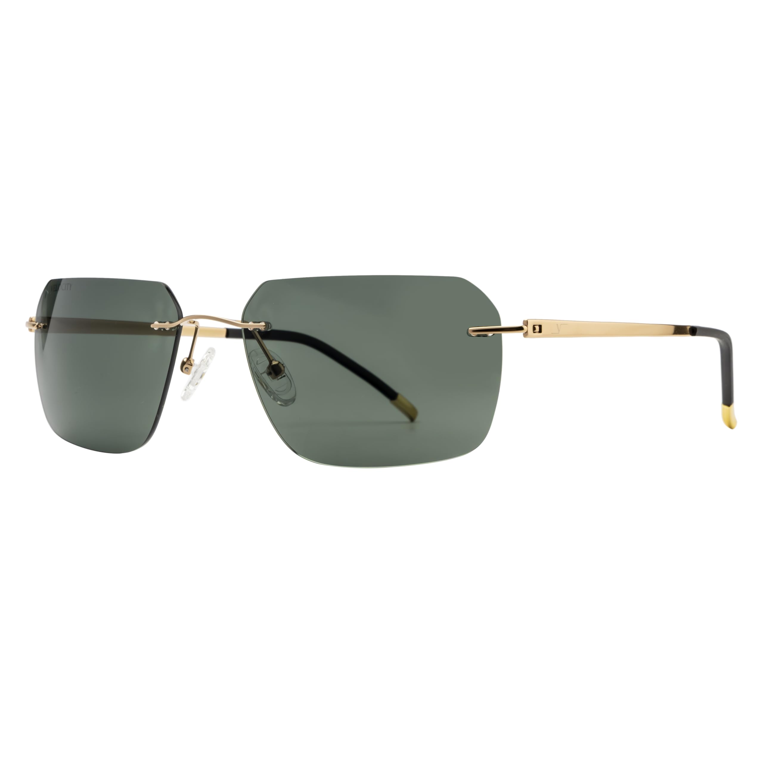 VELOCITY STUDIO Velocity Optics Luxe De Paris Titanium Rimless
