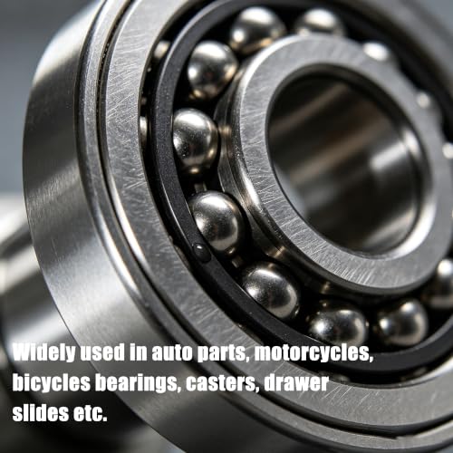 Image of weideer 1000pcs 3mm Stainless Steel Precision Steel Balls,Metric Bicycle Bearing Balls Assortment Kit Mixing Balls
