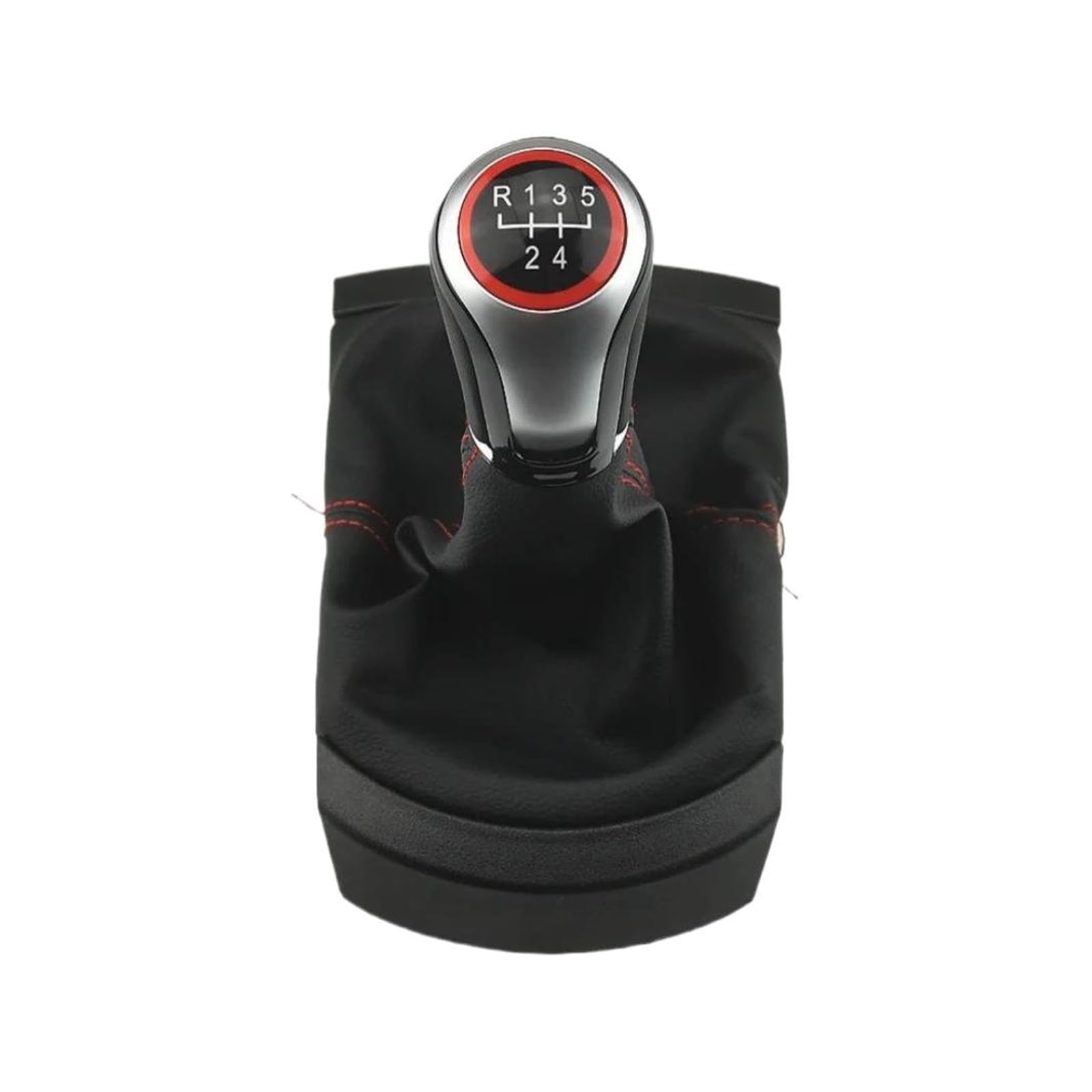 Kunyos 5 Speed Replacement Shift Knob For Seat Ibiza 2002-2010 Black