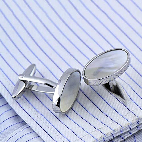 Image of S&W Wedding Cufflinks for Men Cuffs with Gift Box Business for Tuxedo Shirt