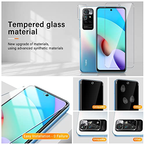 UniqueMe Vetro Temperato [4 Pezzi] Compatibile con...