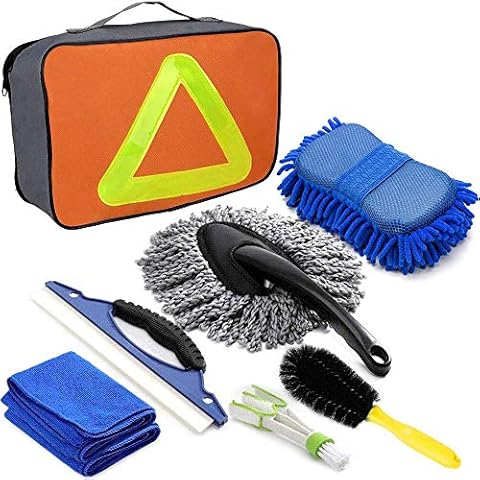 Kit de Limpieza para Coche SaponinTree 7 Piezas Cover