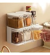 Amazon｜Toski 調味料入れ マグネット スタンド 2層 キッチン用
