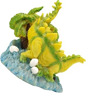 POPETPOP Decoração de Aquário Decoração de Dragão de Aquário Esconderijo de Caverna de Peixe Estatueta de Artesanato de Terrário para Decoração de Jardim de Tanque de Peixes de Aquário