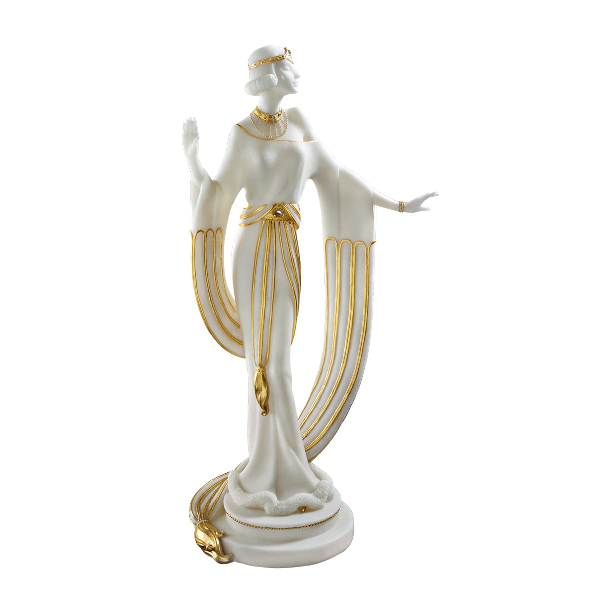 Amazon.com: Design Toscano QS227442 Draped in Gold Art Deco