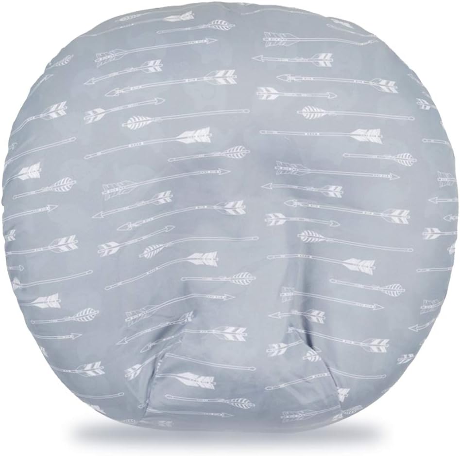 Cozybiub Premium Infant Lounger Cover,Arrow Design Water Resistant Washable Removable Cover for Newborn Lounger,Soft & Washable, Fits Bobby Infant Lounger Pillow(Not Included)