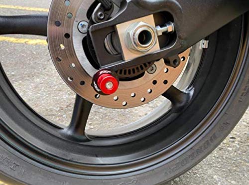 Jgr Red M8X1.25 8Mm Motorcycle Swing Arm Spools Sliders Cnc Swingarm Stand Screw Compatible For Ducati Triumph Kawasaki Bmw Suzuki Honda #TOP4