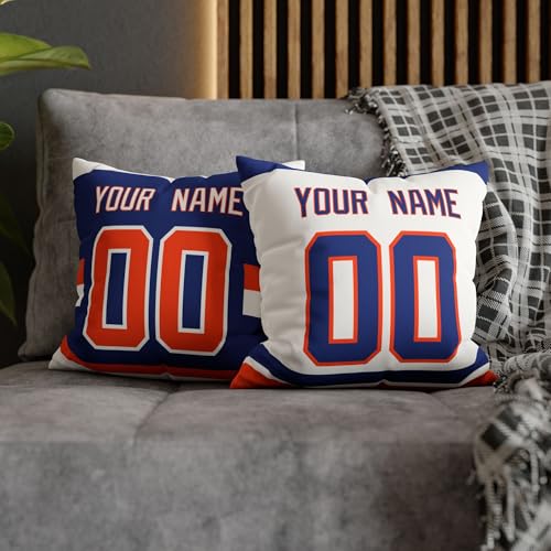 Image of ANTKING Throw Pillow 2 Packs Personalized Custom Any Name Number for Men Women Boy Gifts