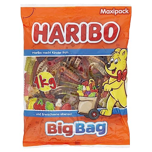 Haribo Bruchi, Caramelle Gommose, Gusto Frutta, 1kg