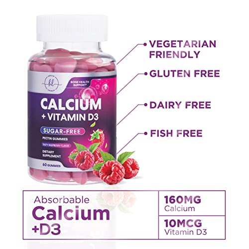 Hello Lovely! Sugar-Free Calcium Gummy Chews + 400 Iu Vitamin D3, Calcium For Bone Health & Immune Support, Supports Teeth & Bone Strength, Chewable Calcium Supplements For Women & Men thumb #5