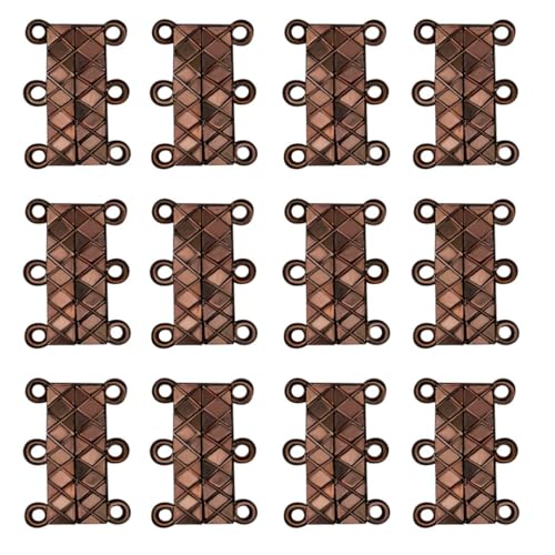 Image of Satra Traders Magnetic Locks for Jewellry Making DIY | Size : 22mm | Qty : 6pcs (Copper)