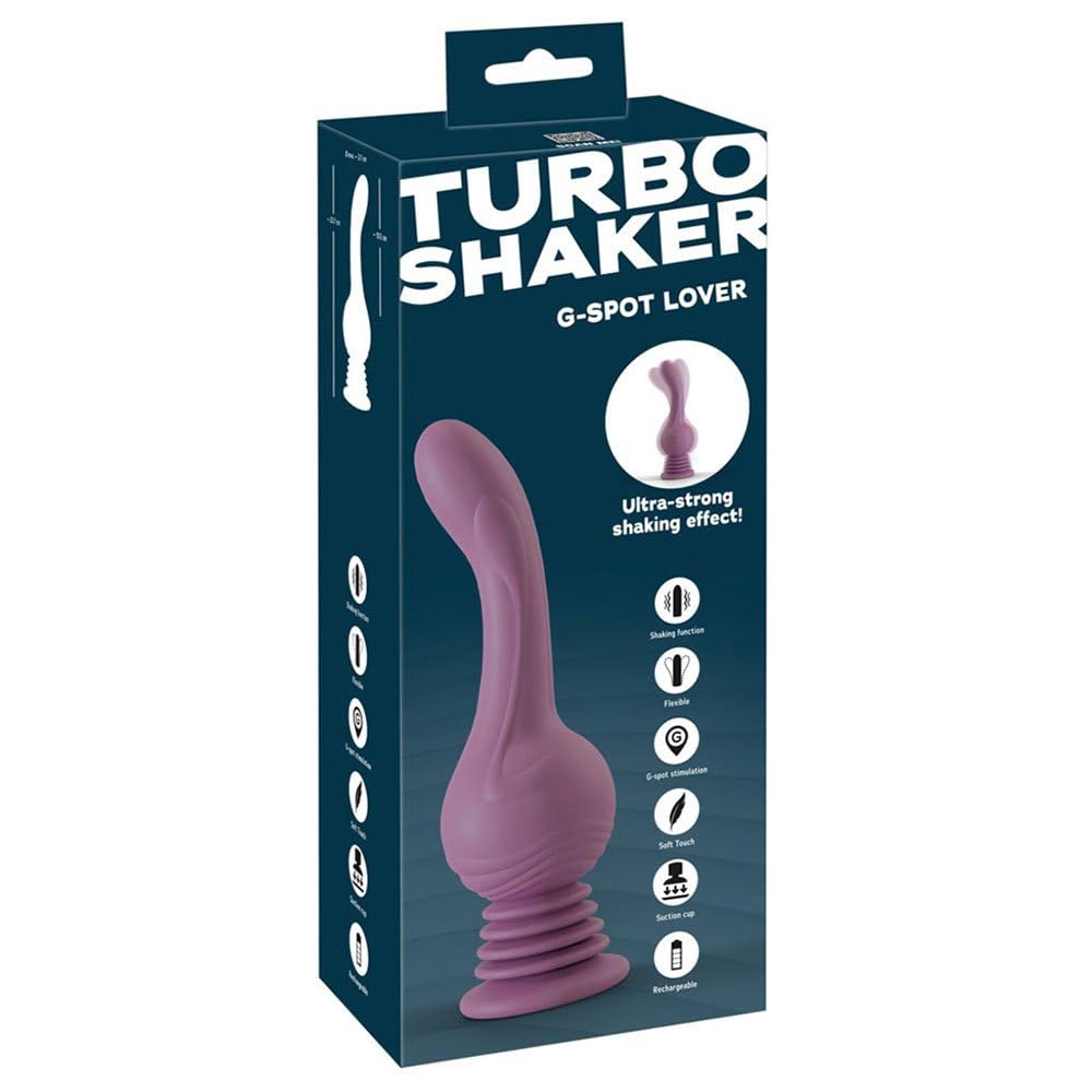 You2Toys Turbo Shaker G-Spot Lover Vibrator Purple 23.7 cm