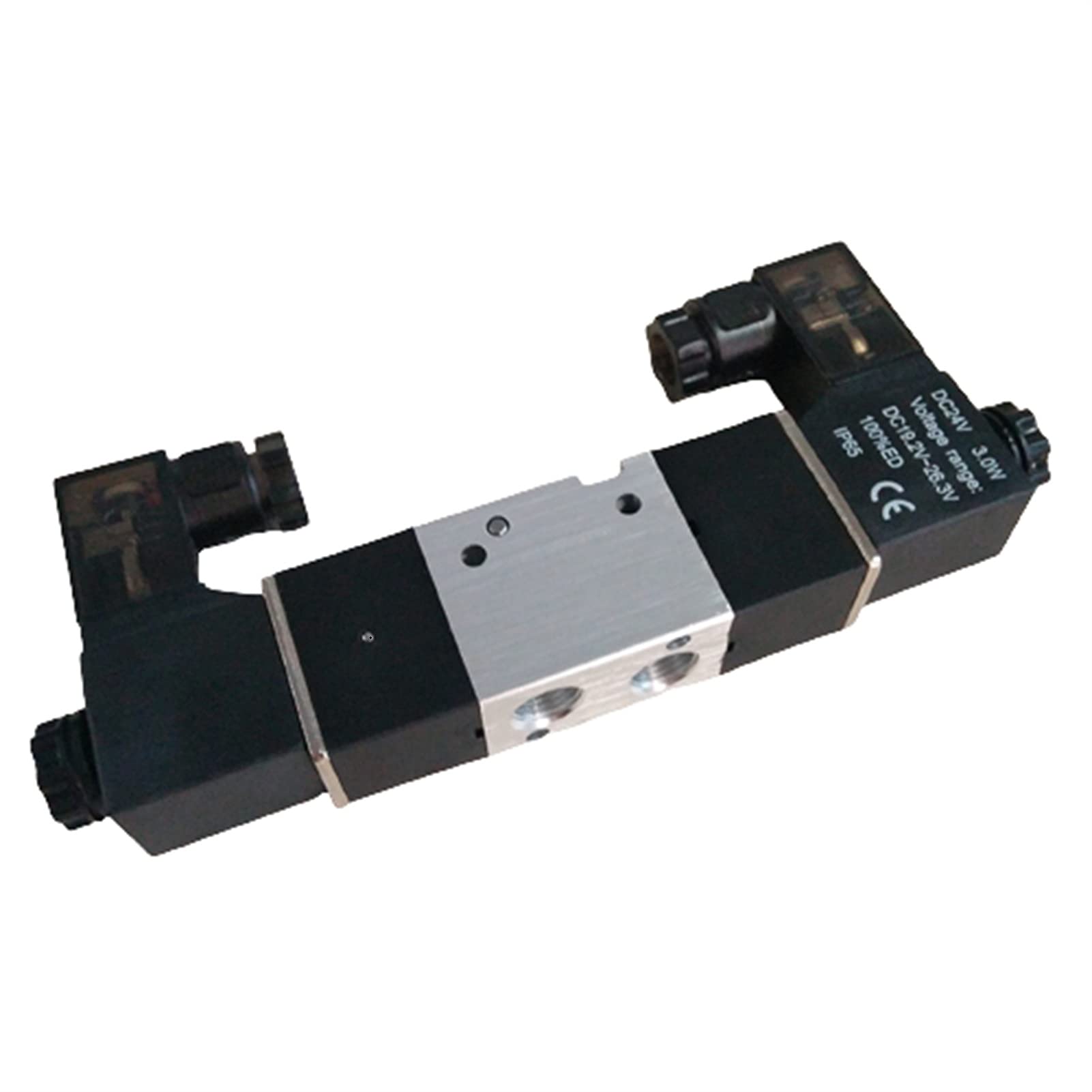 Électrovanne pneumatique double bobine 3V220-06 24V aux normes industrielles strictes