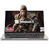 Laptop para juegos 2026 con AMD Ryzen7 5825U (hasta 4.3 GHZ, 8C/16T), gráficos AMD Radeon, computadora portátil SSD DDR4x2 de 16 GB con teclado numérico, pantalla IPS de 15.6 pulgadas, WIFI6