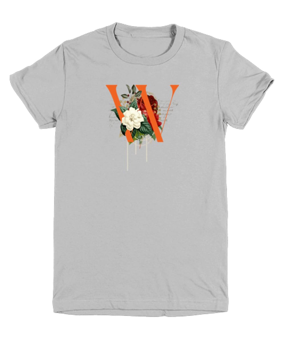 GenericMonogram Letter W youthtee ash