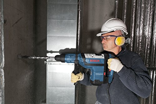 Bosch Professional boorhamer GBH 8-45 DV (1500 watt, boor-Ø in beton met hamerboren: 12-45 mm, slagenergie max.: 12,5 J, SDS max, incl. vettube, extra handgreep, in koffer) - Afbeelding 4