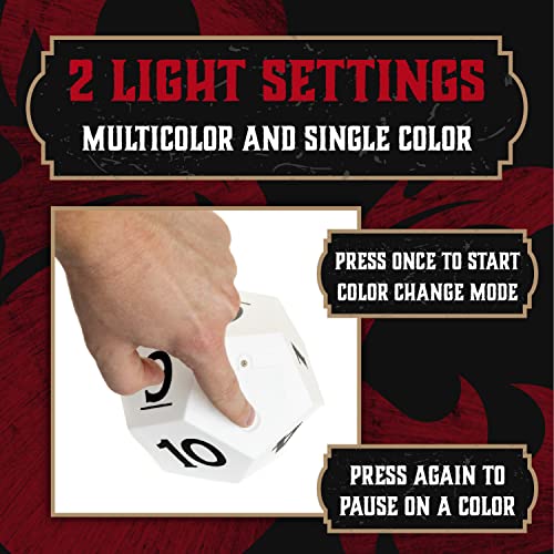 Paladone PP8250DD, D12 Light - Funzionamento a